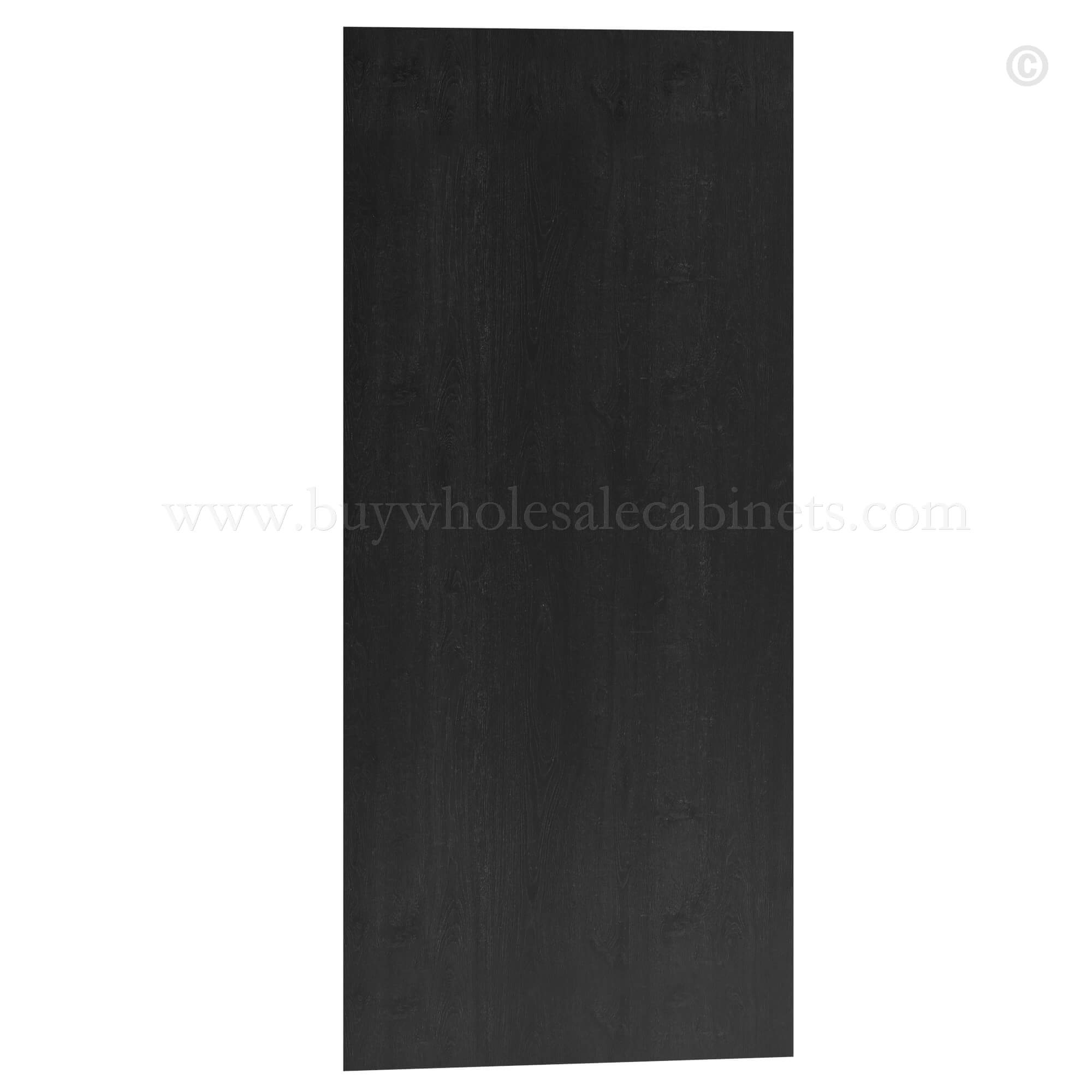 Charcoal Black Shaker Cabinet Panel, rta cabinets, wholesale cabinets