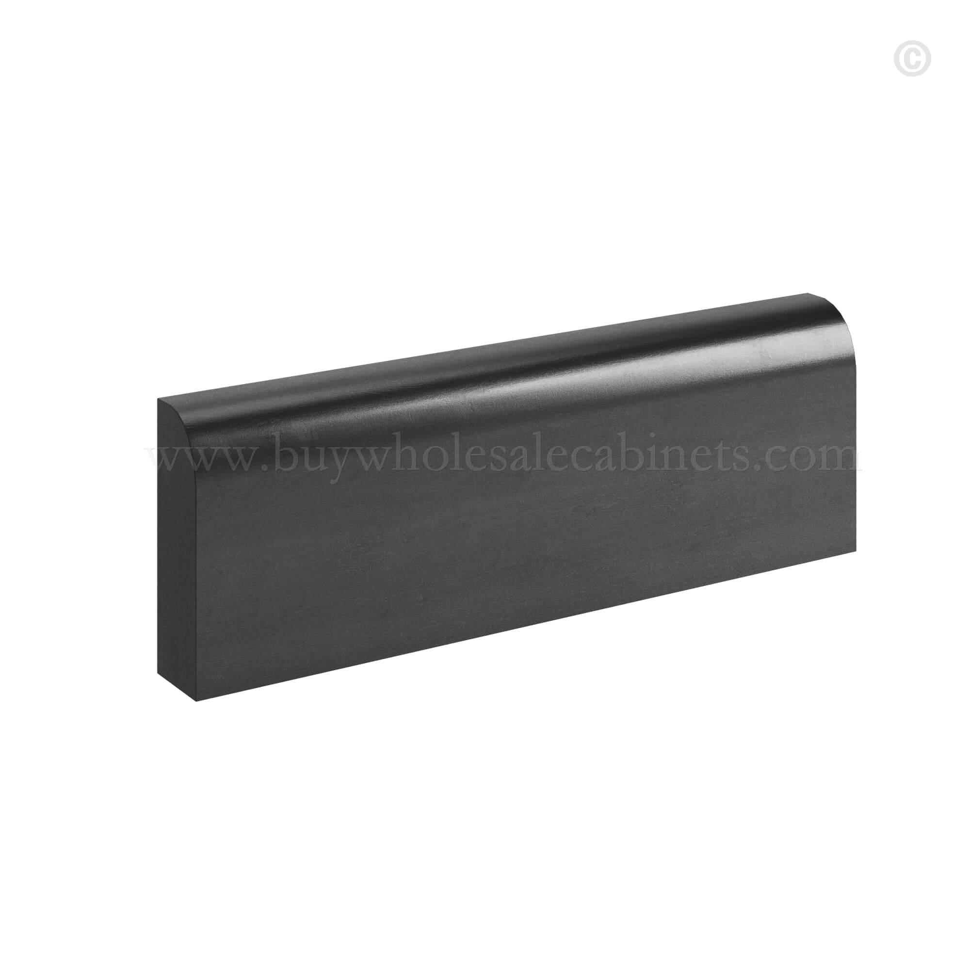 charcoal black shaker scribe molding, rta cabinets, wholesale cabinets
