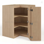 Slim Oak Shaker Easy Reach Wall Cabinet, rta cabinets, wholsale cabinets