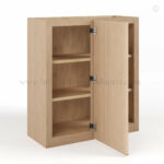 Slim Oak Shaker Blind Corner Wall Cabinet, rta cabinets, wholesale cabinets