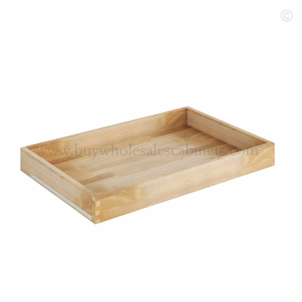 Slim Oak Roll Out Tray