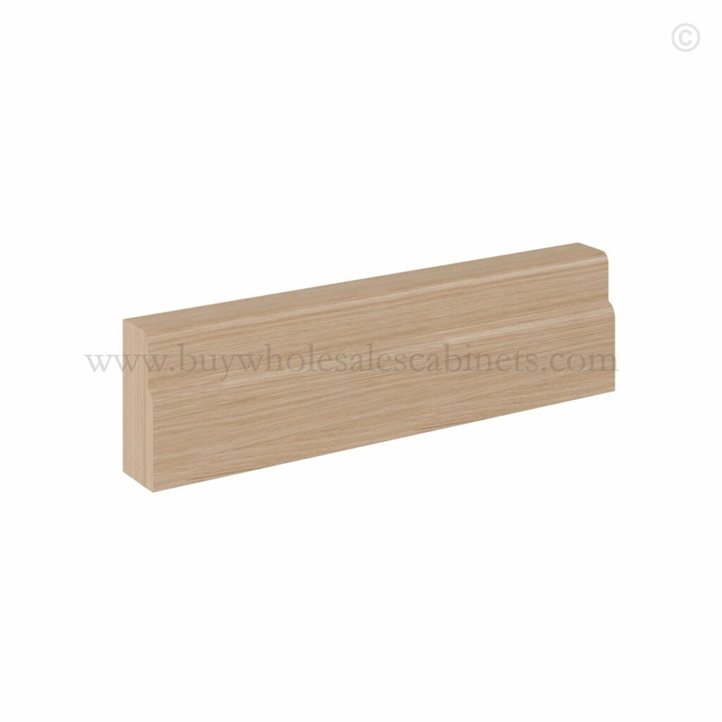 Slim Oak Shaker Furniture Base Moulding