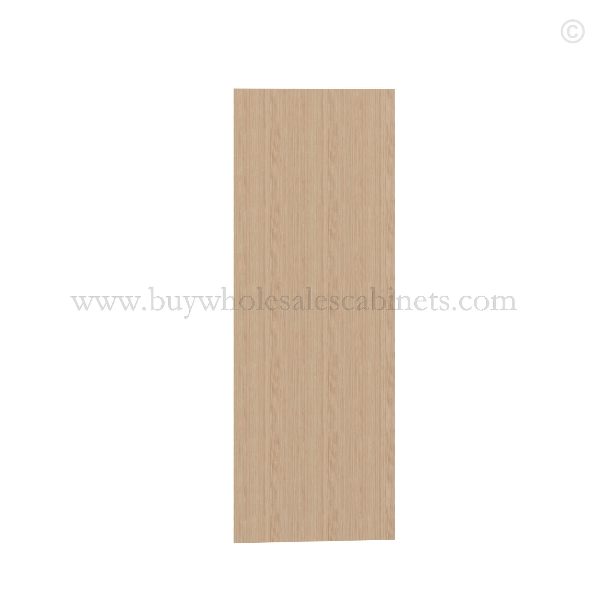Slim Oak Shaker Wall Skin Panel, rta cabinets, wholesale cabinets