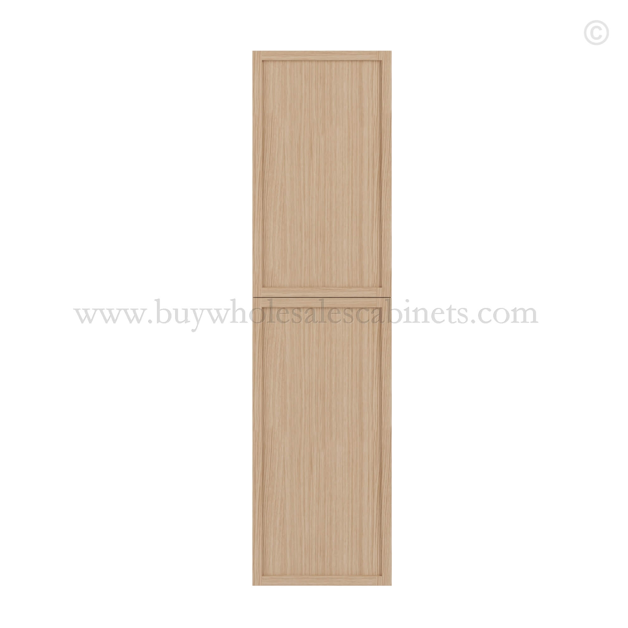 Slim Oak Shaker Tall Decorative Door Panel, rta cabinets, wholesale cabinets