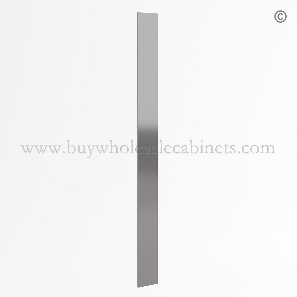 Frameless Gray High Gloss Filler, wholesale cabinets, frameless cabinets