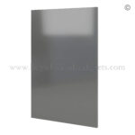 Frameless Gloss Gray Dishwasher Return Panel 3W Filler, rta cabinets, frameless cabinets