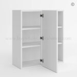 Frameless Gloss White Blind Corner Wall Cabinet, rta cabinets, wall cabinets