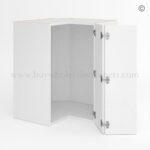 Frameless Gloss White Easy Reach Wall Cabinet, rta cabinets, wall cabinets