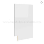 Frameless Gloss White Finished Side Panel for Vanity Base, rta cabinets, frameless cabinets