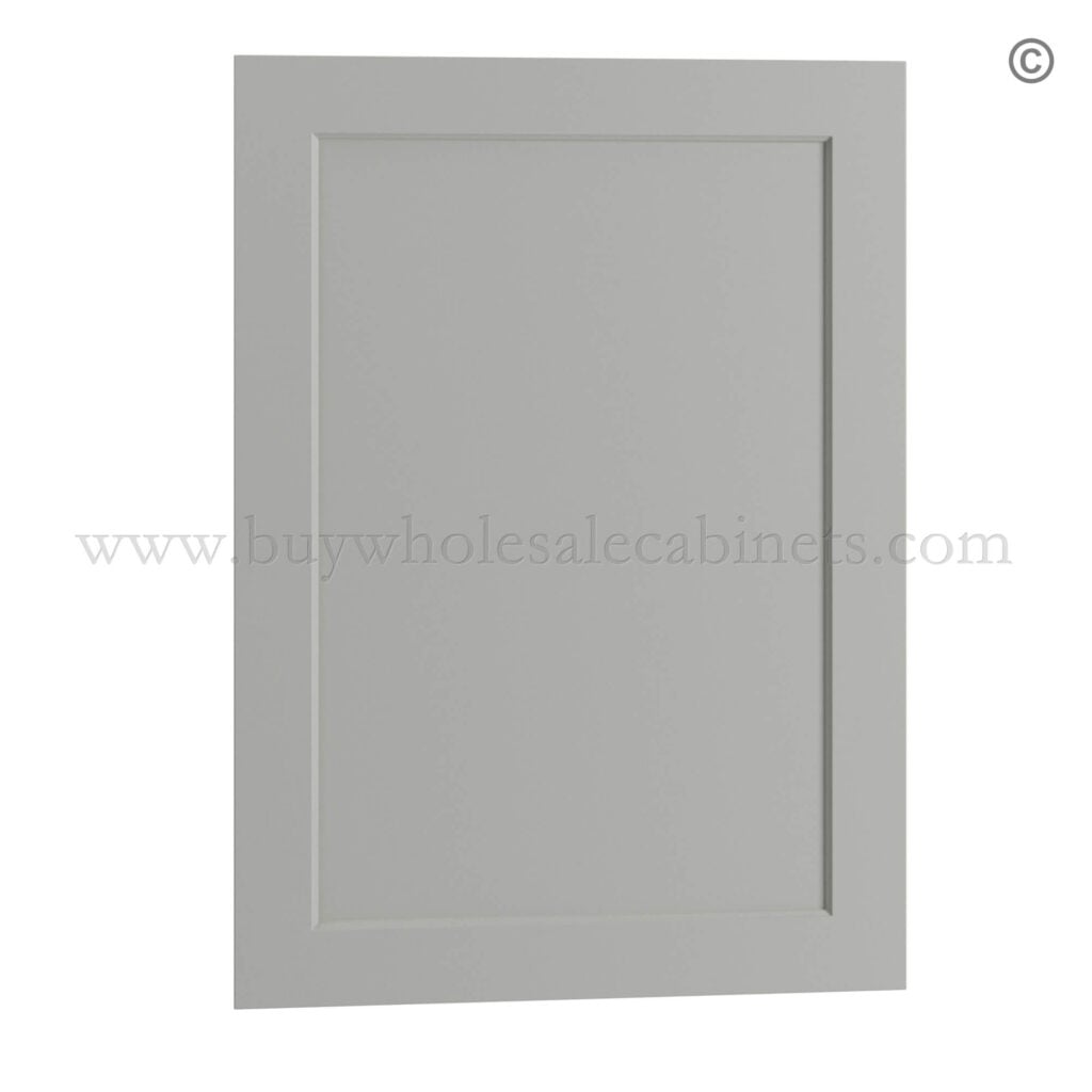 Dorian Gray Shaker Wall False Door, dorian gray cabinets, rta cabinets, wholesale cabinets