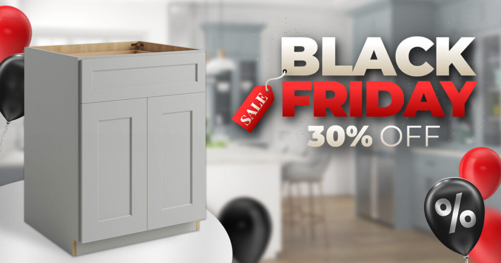 black friday cabinet sale, dorian gray cabinets, rta cabinets