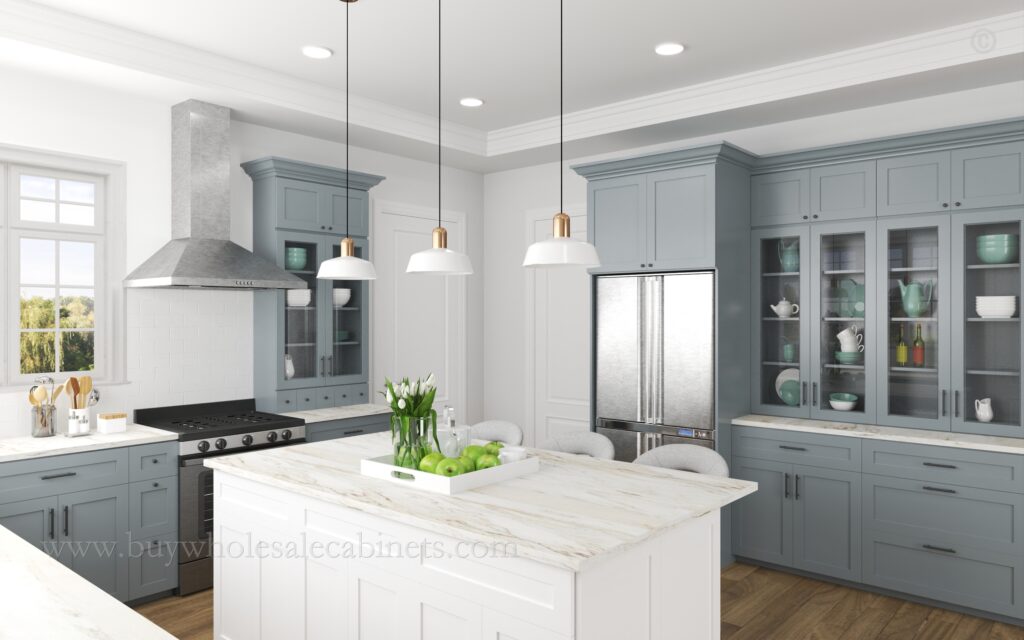 gray kitchen