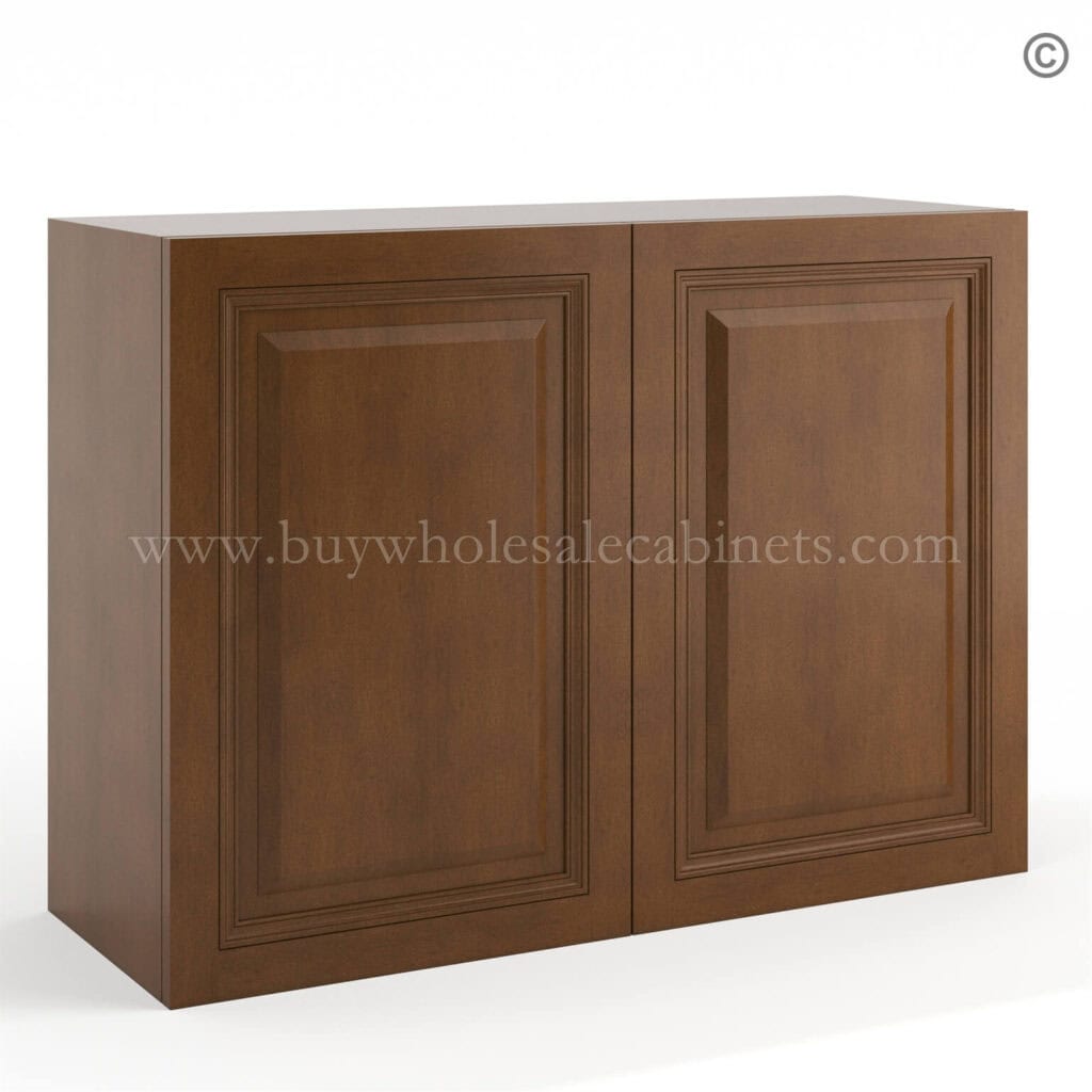 Frameless Maduro 24 Deep Wall Cabinet