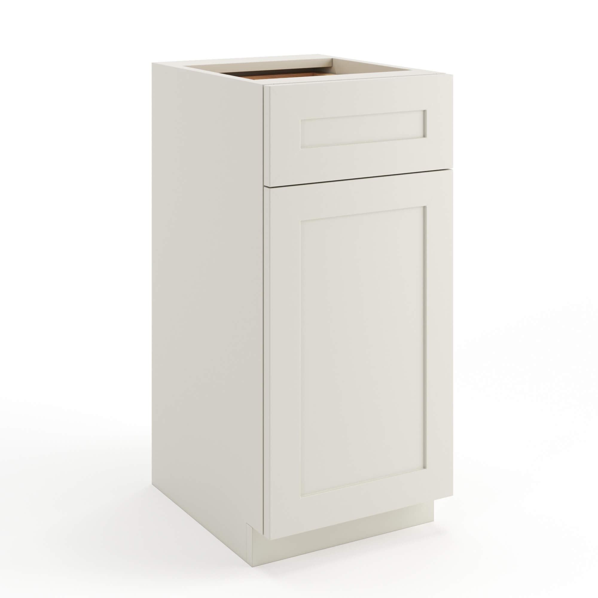 Brighten Your Kitchen with Frameless Ivory White Cabinets