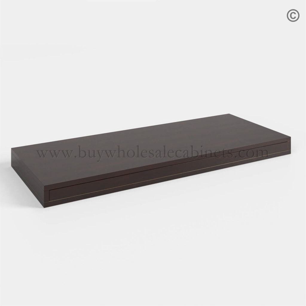 Shaker Espresso Floating Shelf, rta cabinets