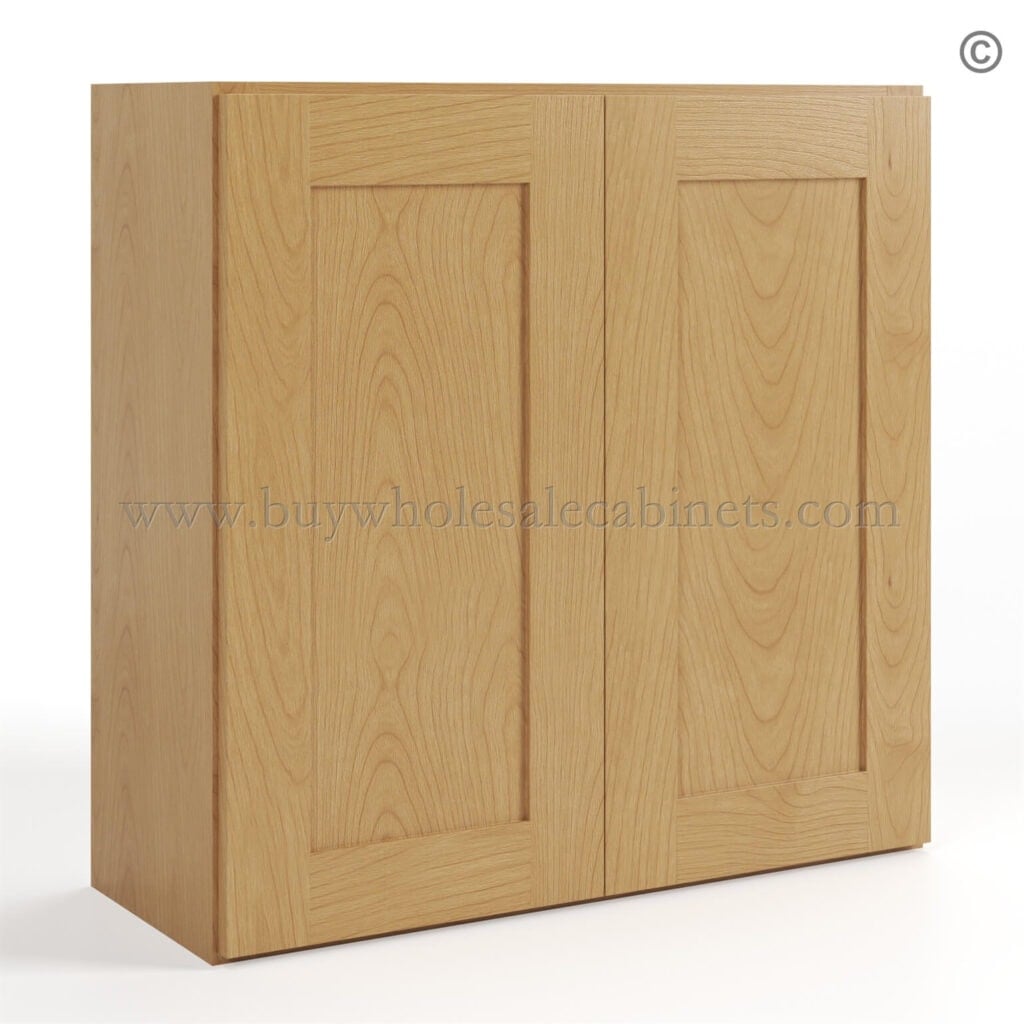 Treasure Chest Shaker 30 H Double Door Wall Cabinet, rta cabinets