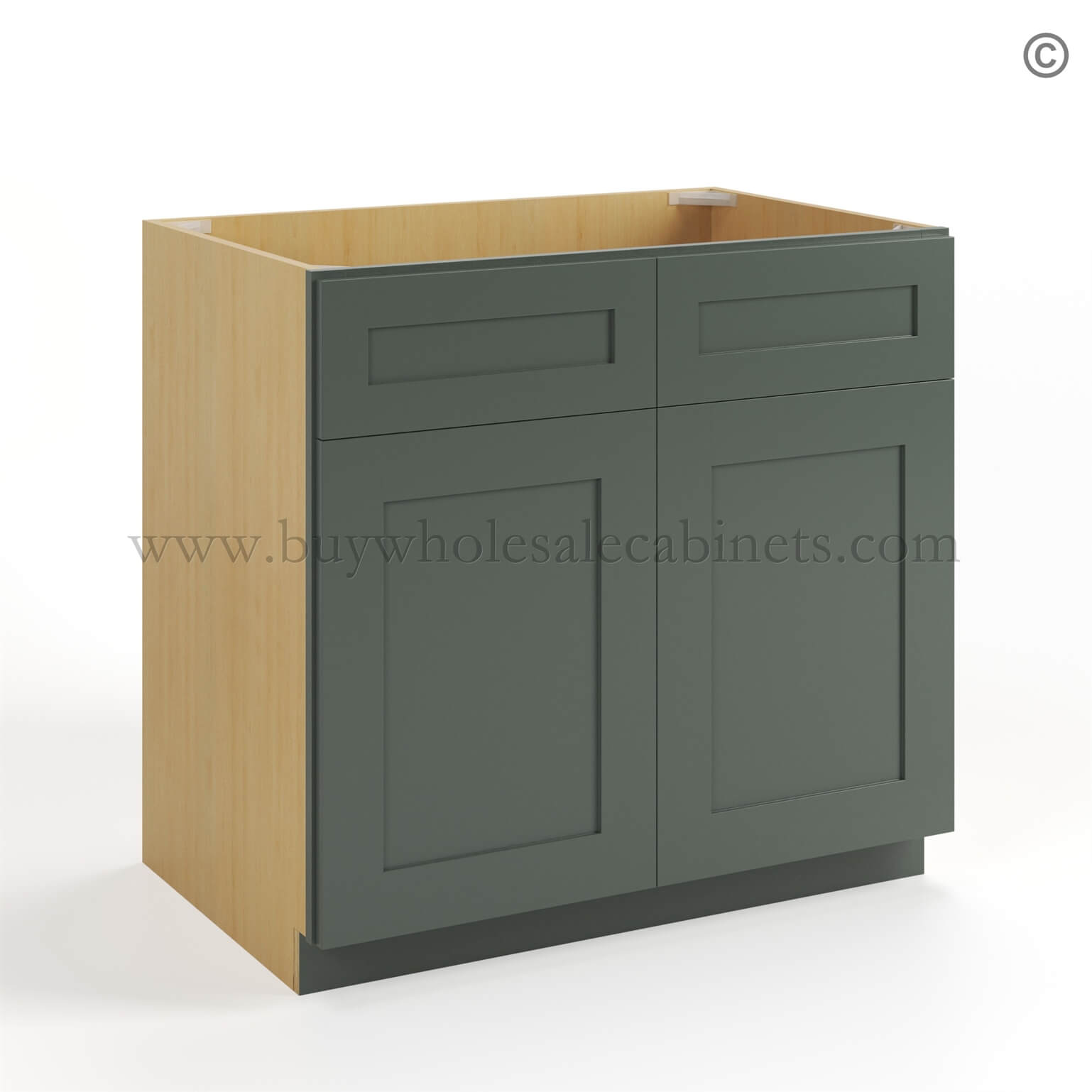 wood cabinets