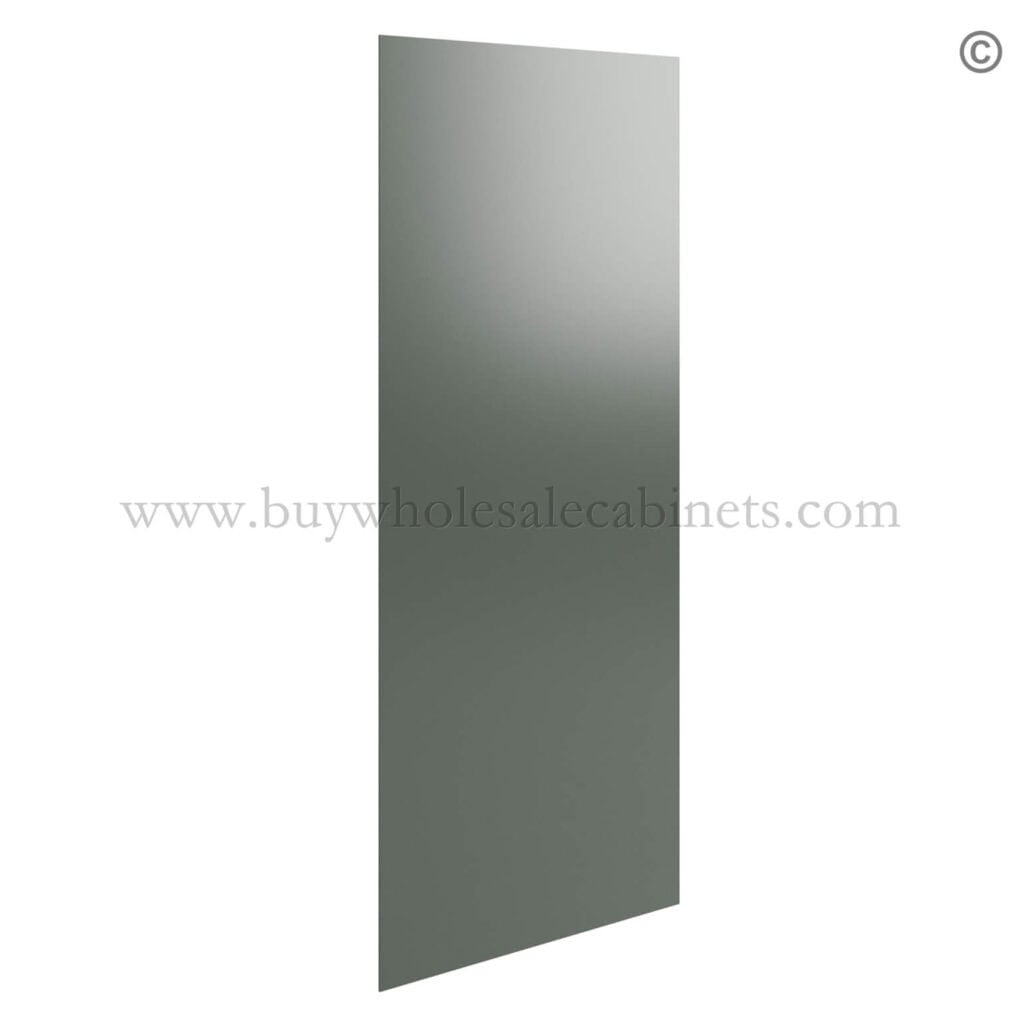 Green Shaker Finished Plywood Island Panel, rta cabinets