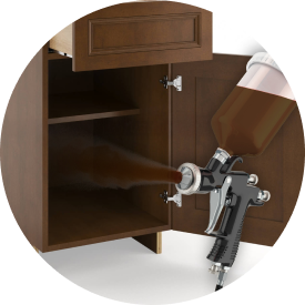 Painted interior and exterior - icon