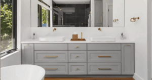 can you use kitchen cabinets for a bathroom cabinets