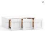 Frameless White Deco Wall Small Drawers - 3 Drawers - Image 2