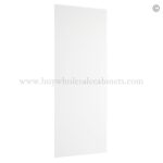 Frameless Modern White Shaker Finished Panel - Finish Edge At All Sides