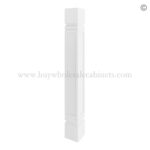Frameless White Deco Square Spool/Leg