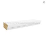 Frameless Modern White Shaker Ogee Molding