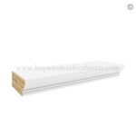 Frameless White Deco Ogee Molding