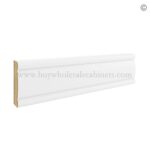 Frameless Modern White Shaker Light Rail Molding