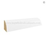 Frameless Modern White Shaker Quarter Round Molding