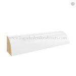 Frameless White Deco Quarter Round Molding