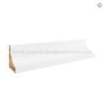 Frameless Modern White Shaker Inside Corner Trim