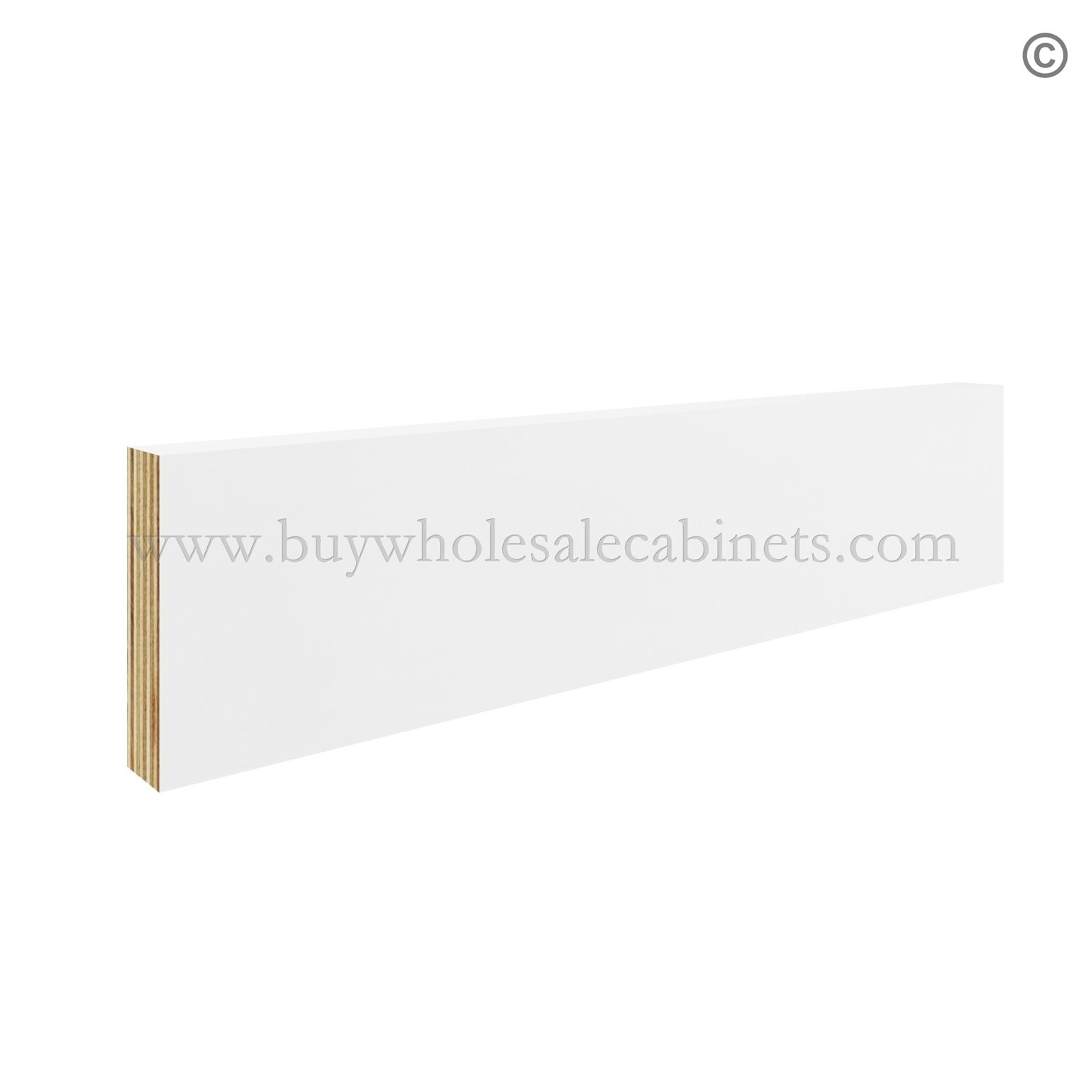 77-modern-white-square-scribe-molding Frameless Modern White Shaker Square Scribe Molding - Image 1