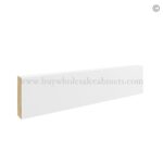 Frameless White Deco Square Scribe Molding