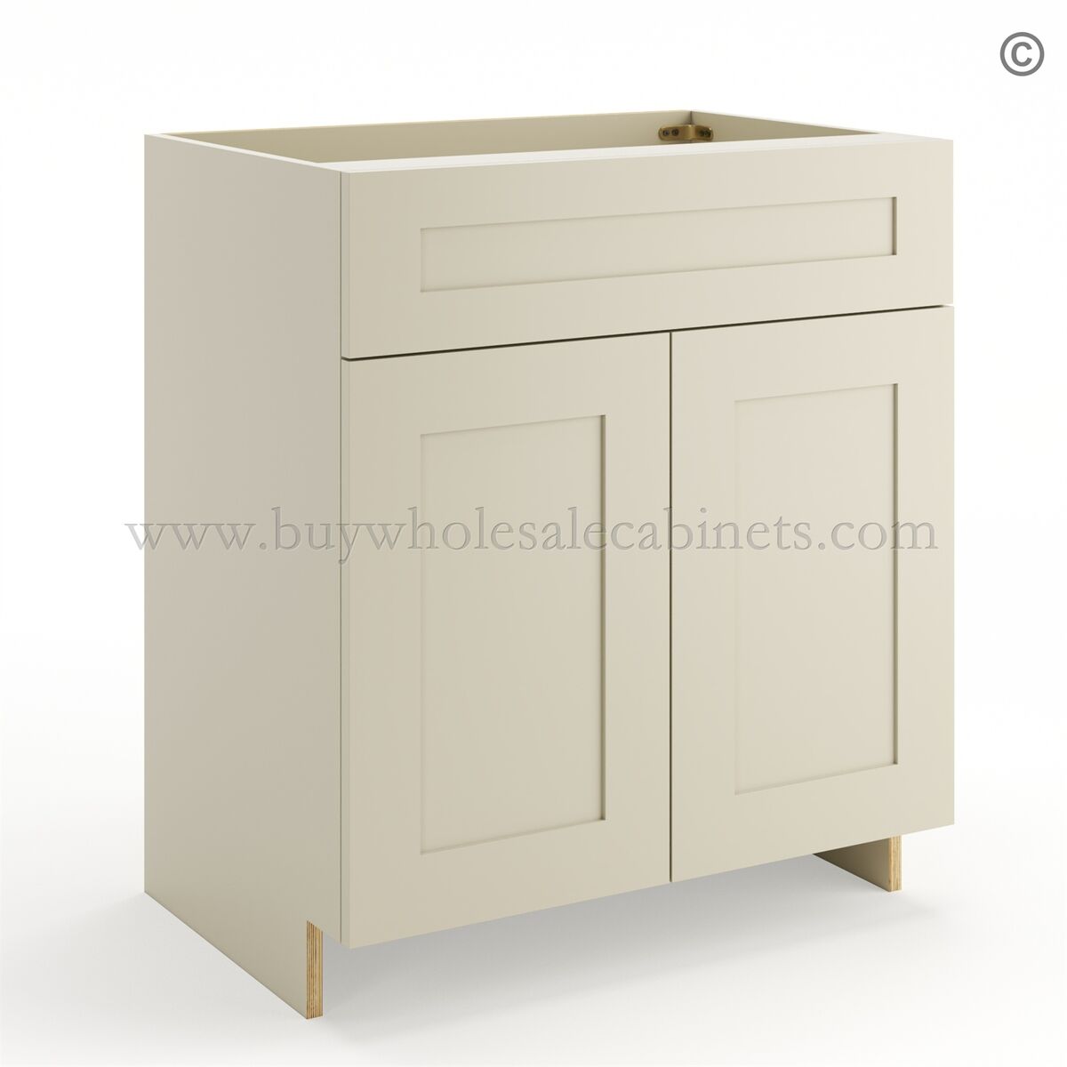 80-ivory-white-shaker-vanity-two-doors-false-front-sink-base-cabinet-closed