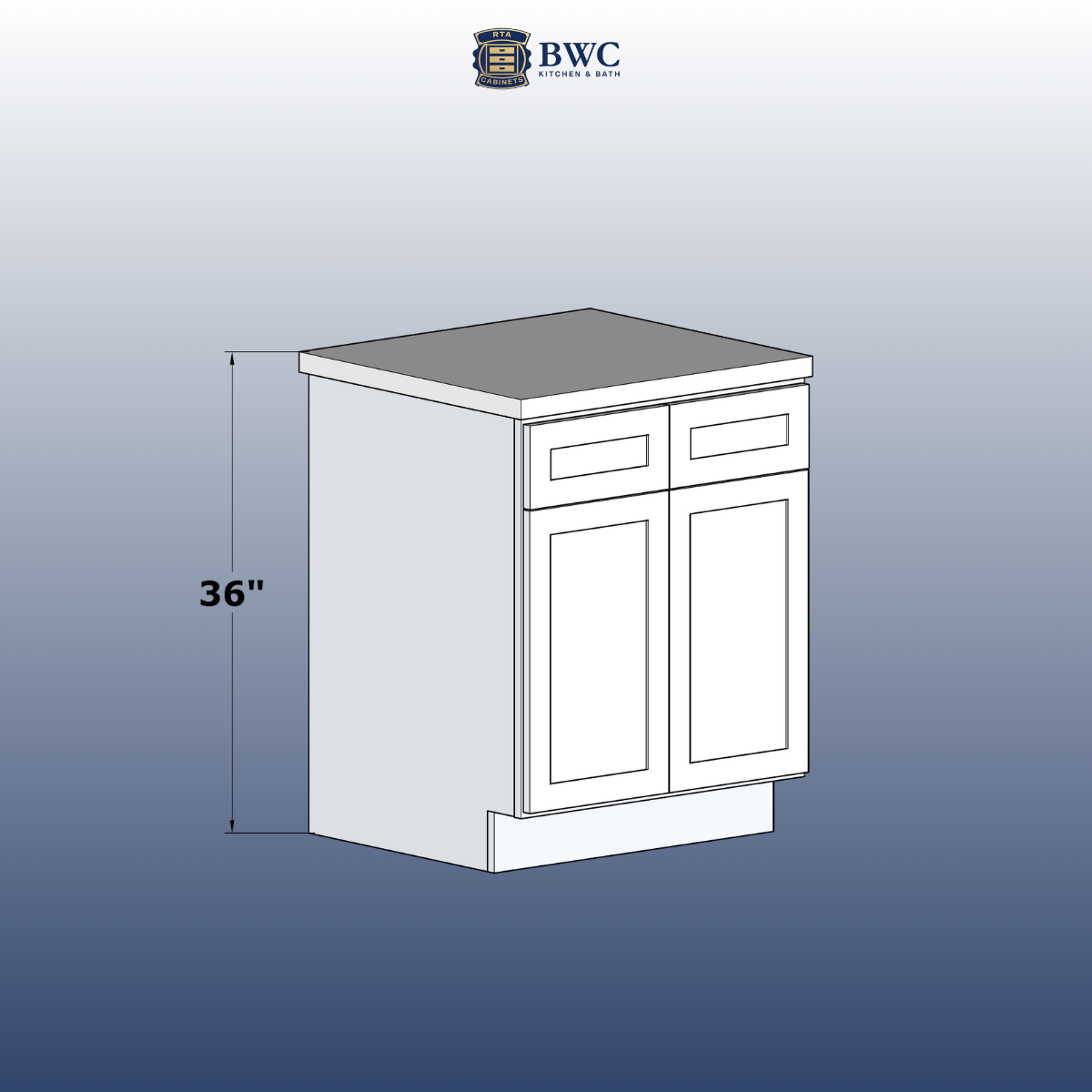 Base Cabinet Dimension With Countertop