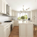 Charleston White Raised Panel Base Cabinet – Full Height 2 Doors - Image 4