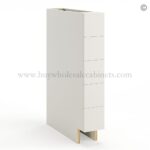 Frameless Pearl White Base Spice Drawer - 5 Spice Drawer
