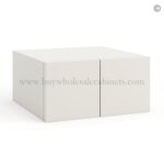 Frameless Pearl White Wall Small Drawers - 2 Drawers