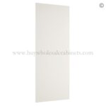 Frameless Pearl White Finished Panel - Finish Edge At All Sides