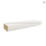 Frameless Pearl White Counter Top Edge Molding