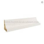 Frameless Pearl White Inside Corner Trim