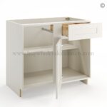 Frameless Pearl White Base Blind Cabinet - Image 2