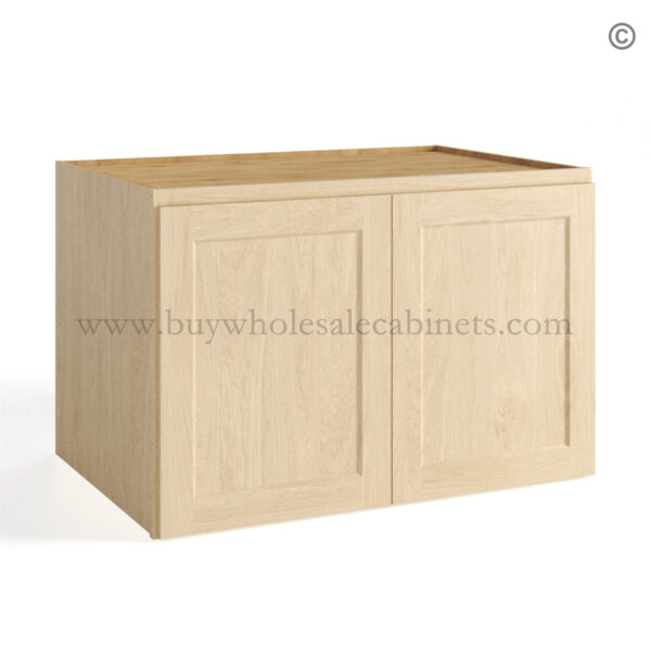 11 unfinished shaker closed 24 refrigerator wall cabinet w302424 1