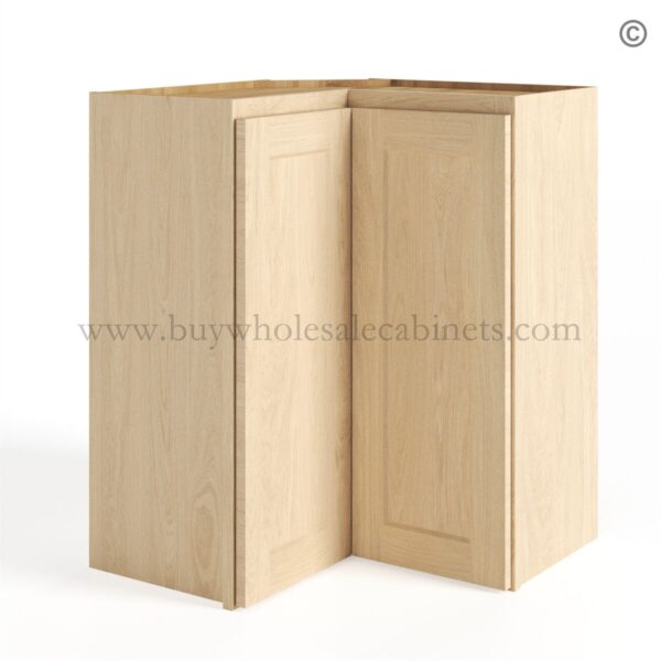 13 unfinished shaker closed 30 36 easy reach corner wall cabinet werc2436