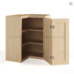 Unfinished Shaker 30"/36" Easy Reach Corner Wall Cabinet - Image 2