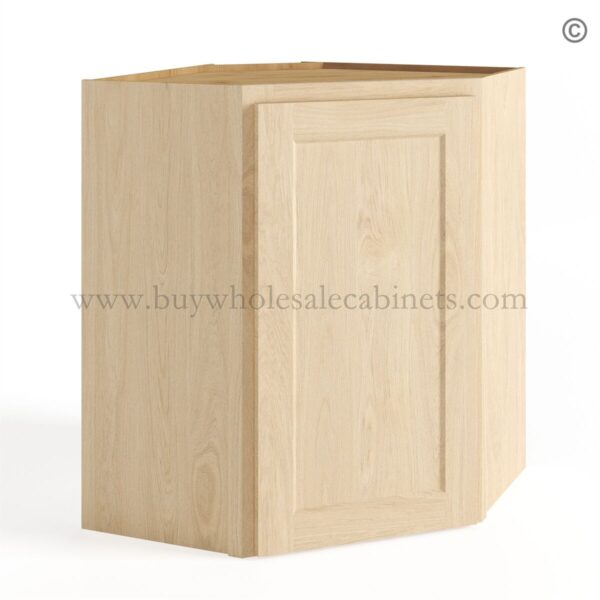 14 unfinished shaker closed 30 36 wall diagonal corner cabinet wdc2436