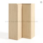 Unfinished Shaker 42" Easy Reach Corner Wall Cabinet