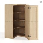 Unfinished Shaker 42" Easy Reach Corner Wall Cabinet - Image 2